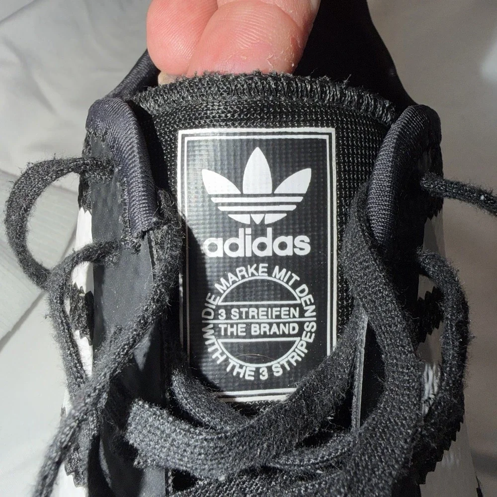 adidas N-5923 Black White Athletic Sneakers AC8544 Lace Up Mesh Comfort‎ Men's